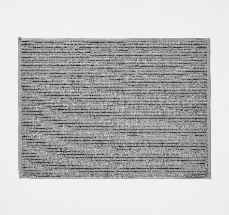 Cobblestone 800gsm Cotton Bath Mat Platinum