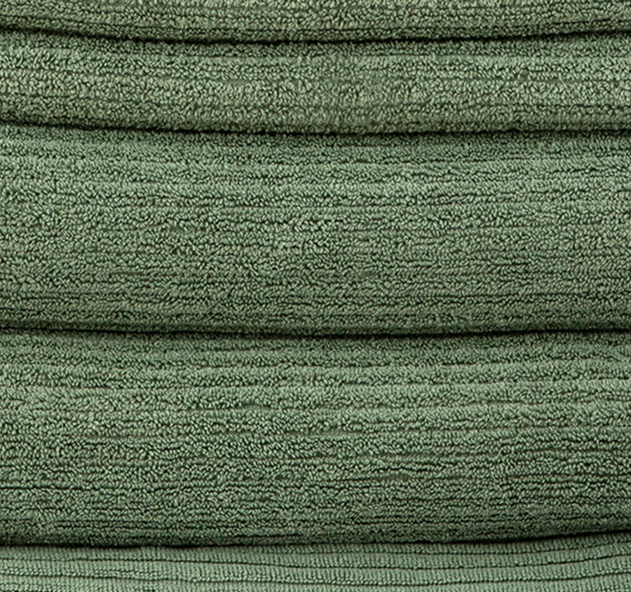 Cobblestone 650gsm Cotton Bath Towel Range Sage