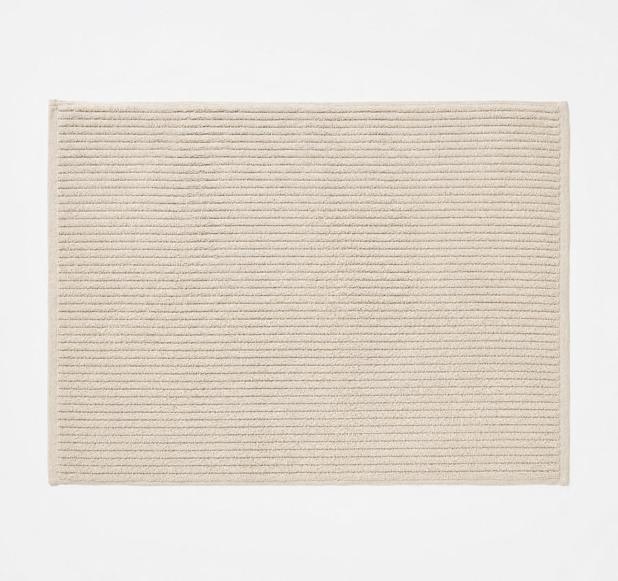 Cobblestone 800gsm Cotton Bath Mat Stone