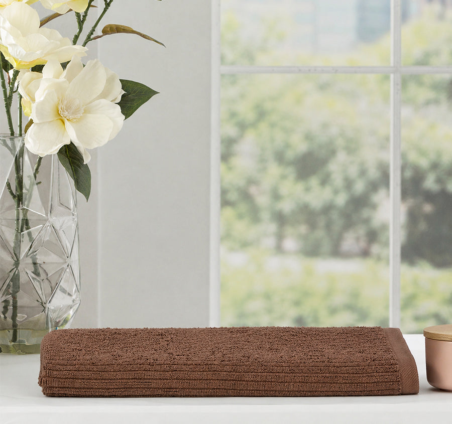 Cobblestone 800gsm Cotton Bath Mat Toffee