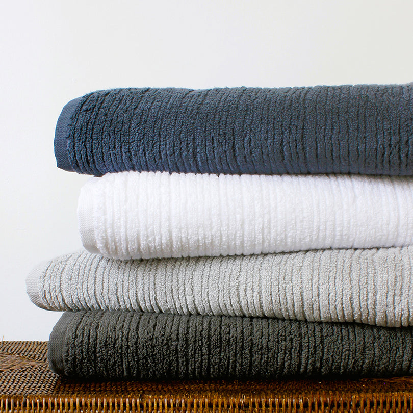 Seneca designer towels in a selection of colours