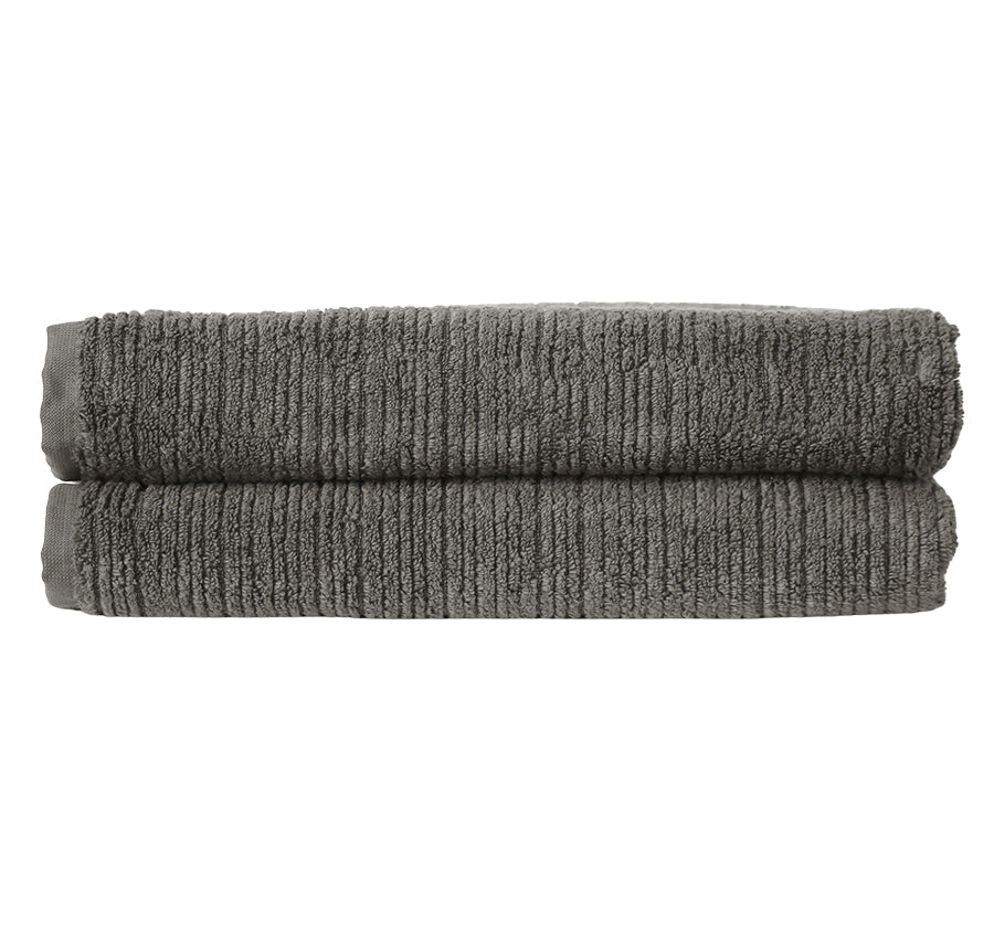 Chelsea 550gsm Cotton Bath Towel Range Charcoal