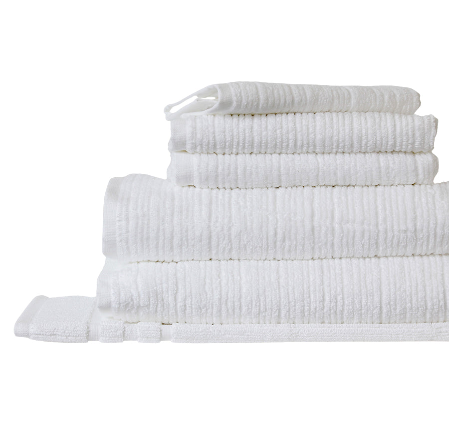 Chelsea 550gsm Cotton Bath Towel Range White
