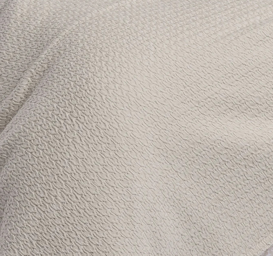 Favo Cotton Waffle Blanket Range Natural