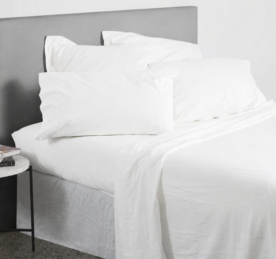 Union Hemstitch Mega Sheet Set Range White