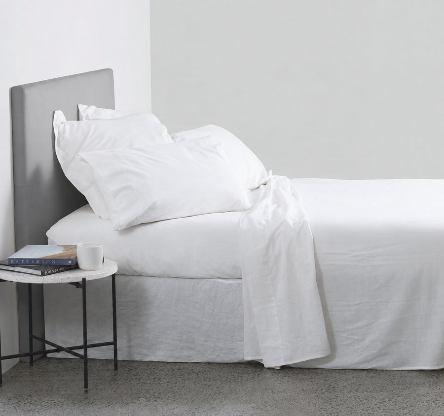 Union Hemstitch Mega Sheet Set Range White