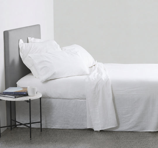 Union Hemstitch Mega Sheet Set Range White