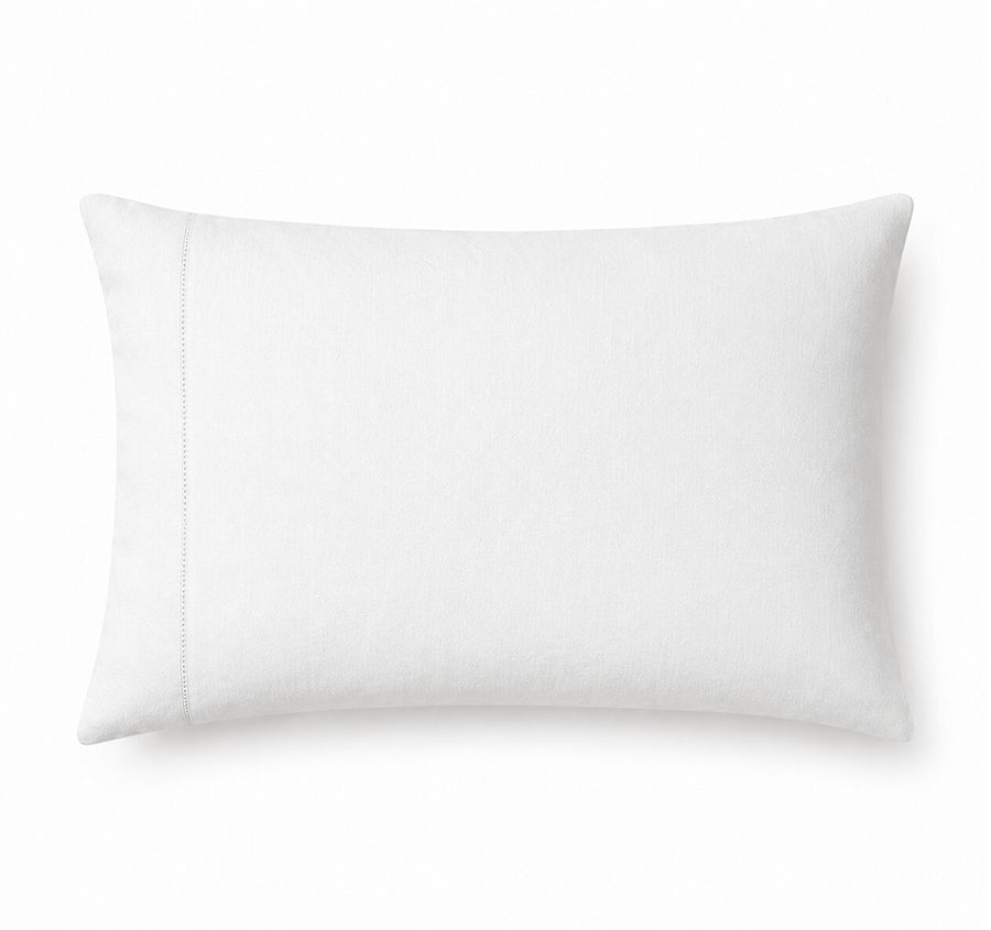 Union Hemstitch Standard Pillowcase Pair White