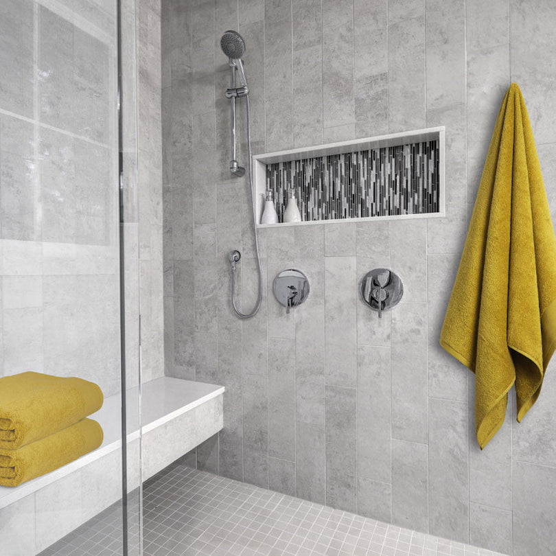 Seneca Home Vida Organic towel in saffron