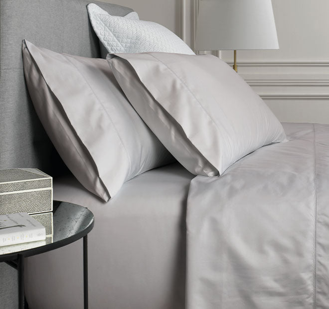 Hotel Luxury 1000THC Cotton Sateen Sheet Set Range Dove