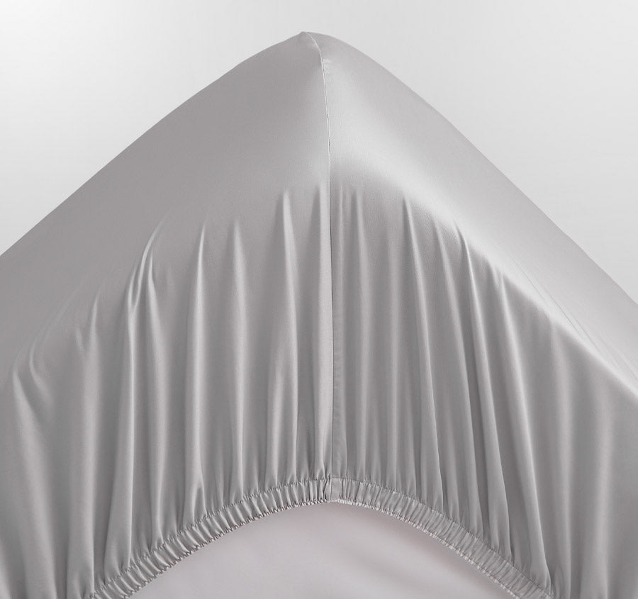 Hotel Luxury 1000THC Cotton Sateen Mega Sheet Set Range Dove