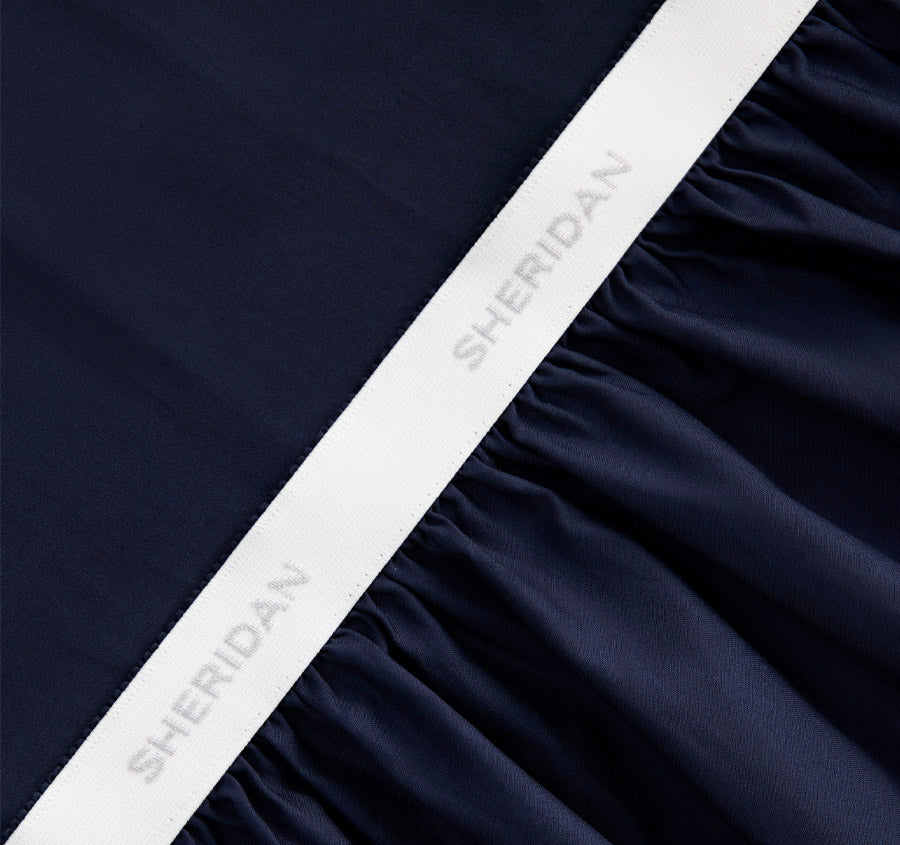 Hotel Luxury 1000THC Cotton Sateen Mega Sheet Set Range Midnight