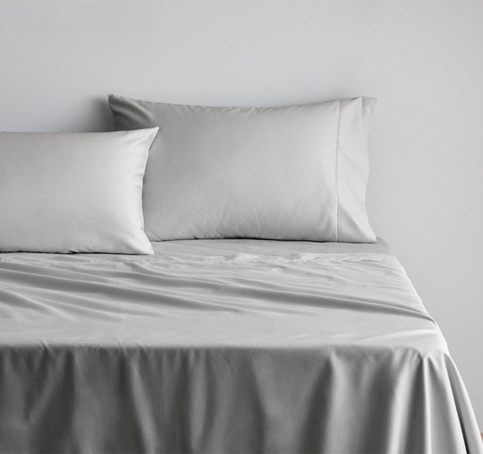 Hotel Luxury 1000THC Cotton Sateen Mega Sheet Set Range Dove