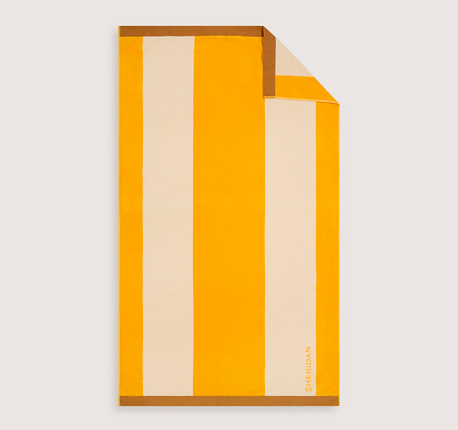 Apolle 95cm x 175cm Beach Towel Sungold