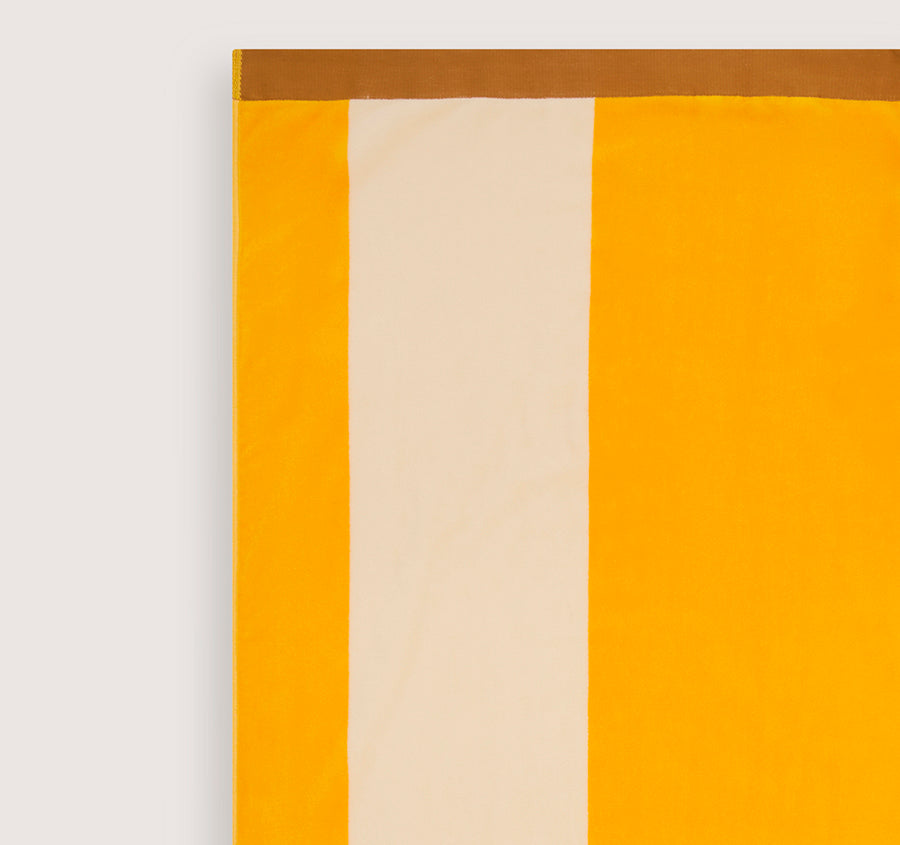 Apolle 95cm x 175cm Beach Towel Sungold