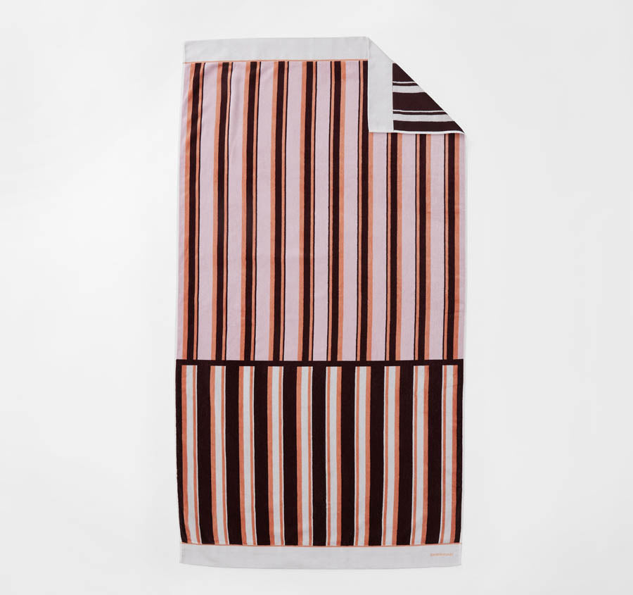 Aquatico 95x175cm Beach Towel Aubergine