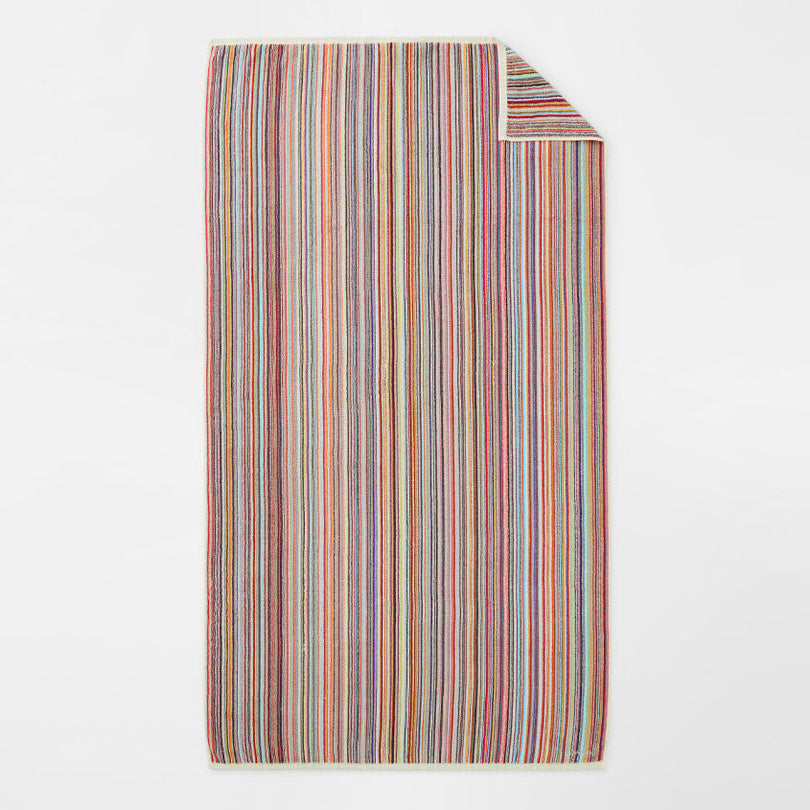 SHERIDAN シェリダン Beach Towel Shop our Sheridan Seeker Stripe Beach Towel in lemoncello. Shop
