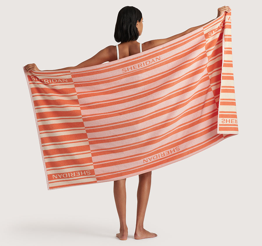 Solaya 95cm x 175cm Beach Towel Nectar
