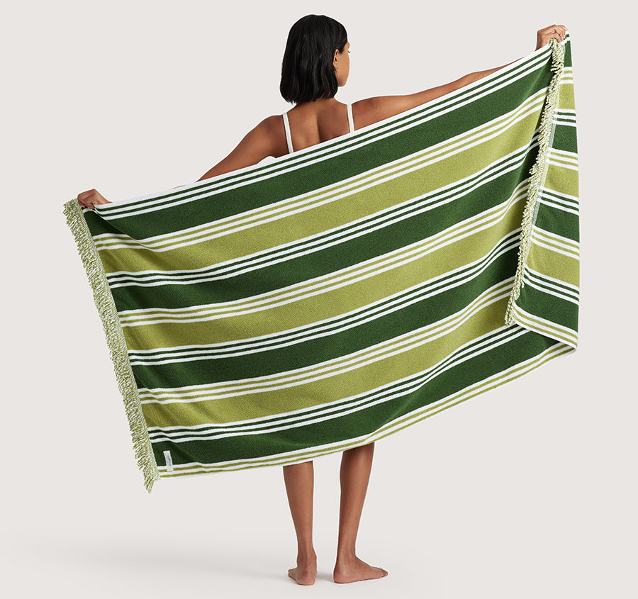 Sunlee 95cm x 175cm Beach Towel Pear