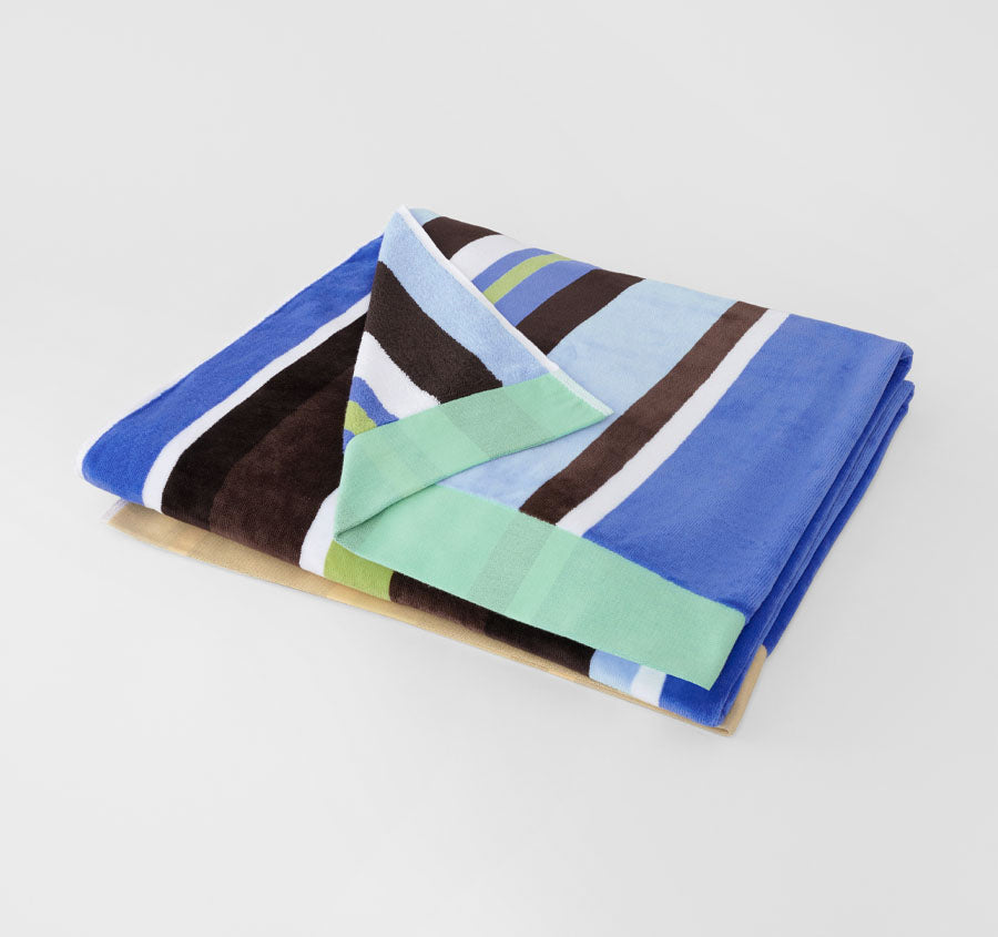 Sunside 95x175cm Beach Towel Blue