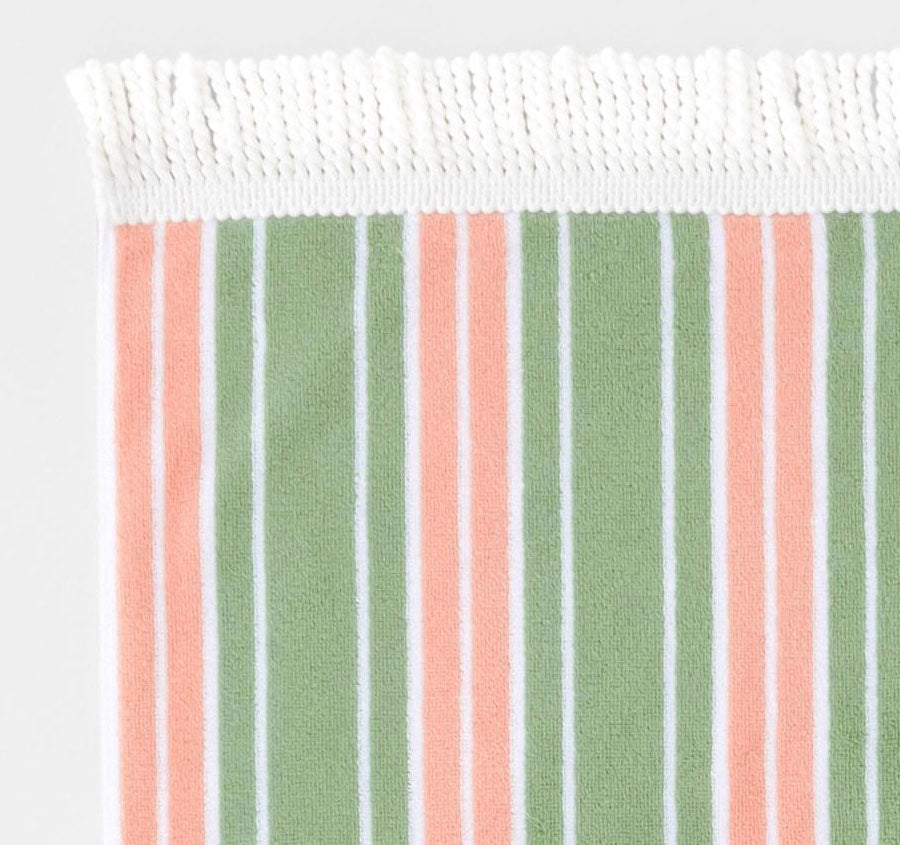 Tropo 95x175cm Beach Towel Snow Pea