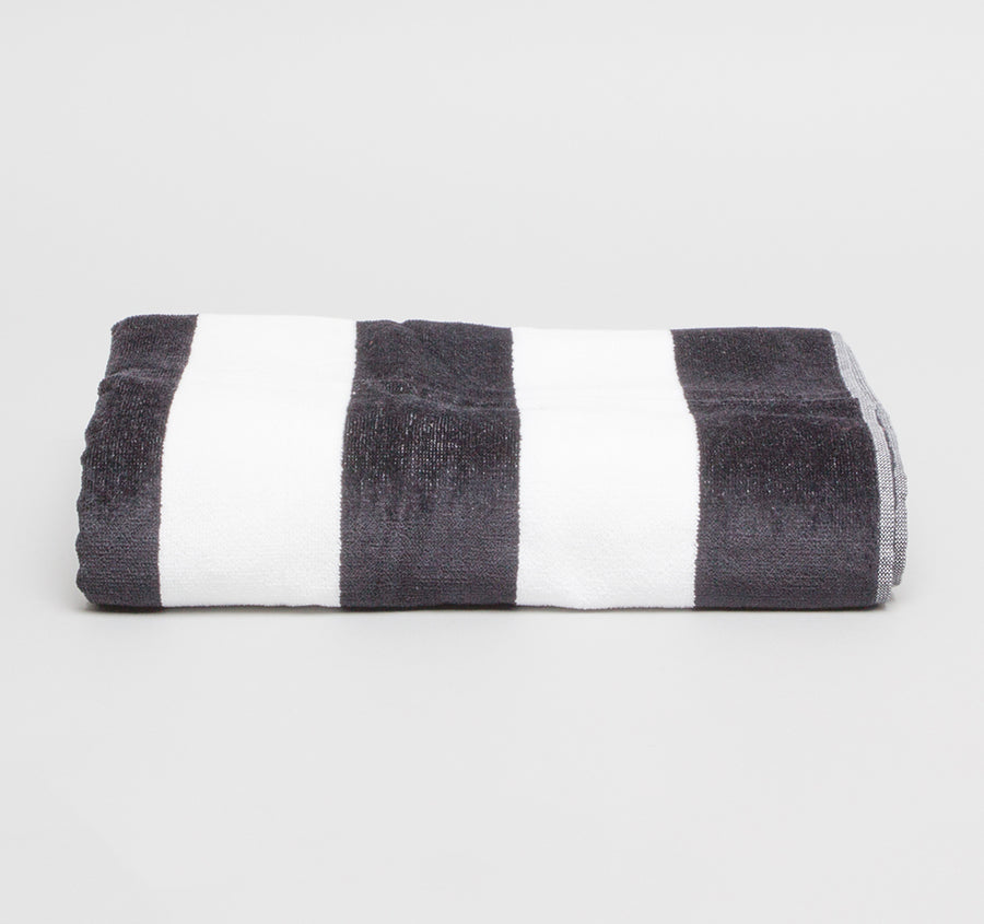 Havana 75x150cm Pool Towel Black