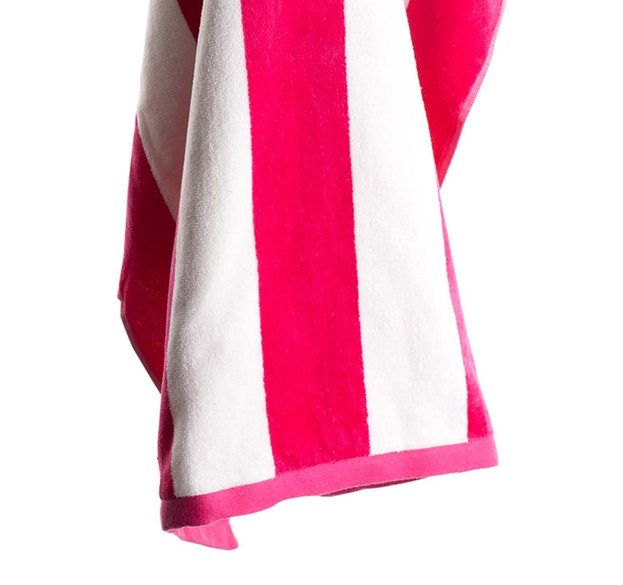 Havana 75x150cm Pool Towel Hot Pink