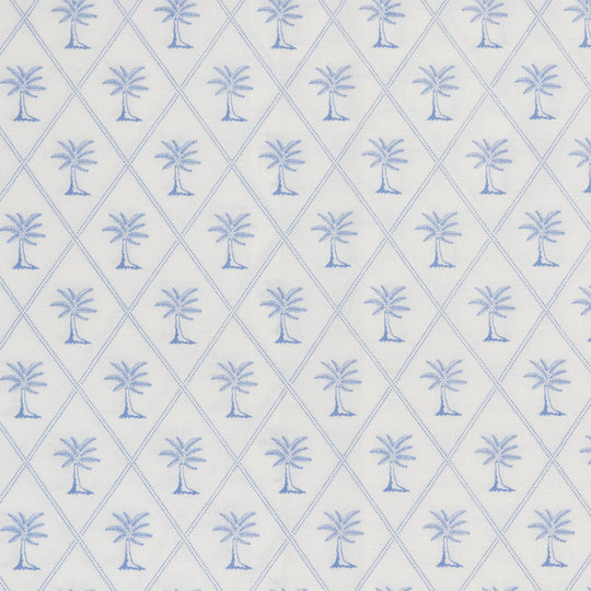 Diamond Palm Sheet Set Range Breeze Blue