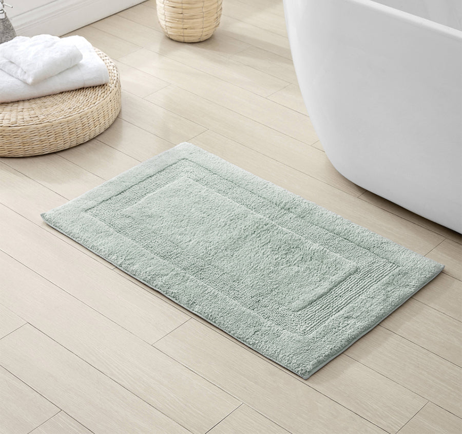 Longbranch 2800GSM Cotton Bath Mat Range Pale Jade