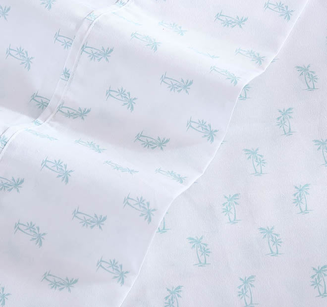Twin Palm Sheet Set Range Green