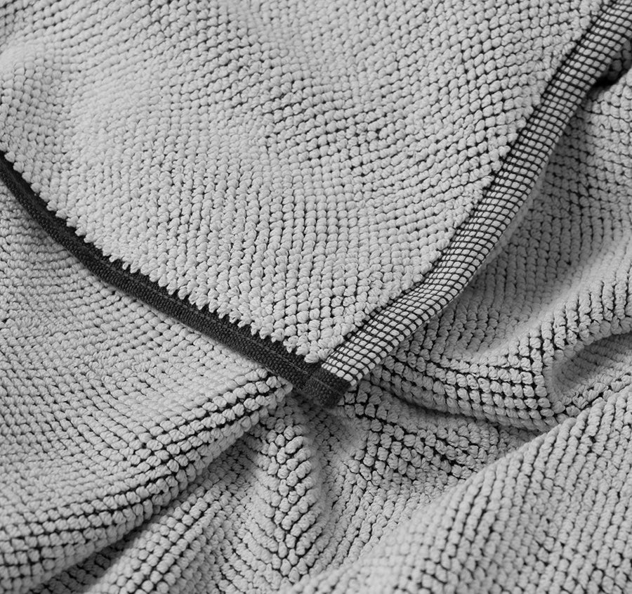 Washed Pebble Bath Towel Range White and Graphite