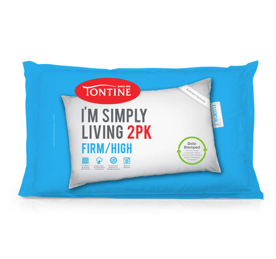 I'm Simply Living 2 Pack Firm Pillow