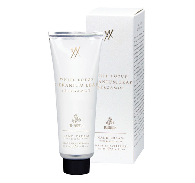 Alchemy 100ml Hand Cream White Lotus with Geranium Leaf and Bergamot