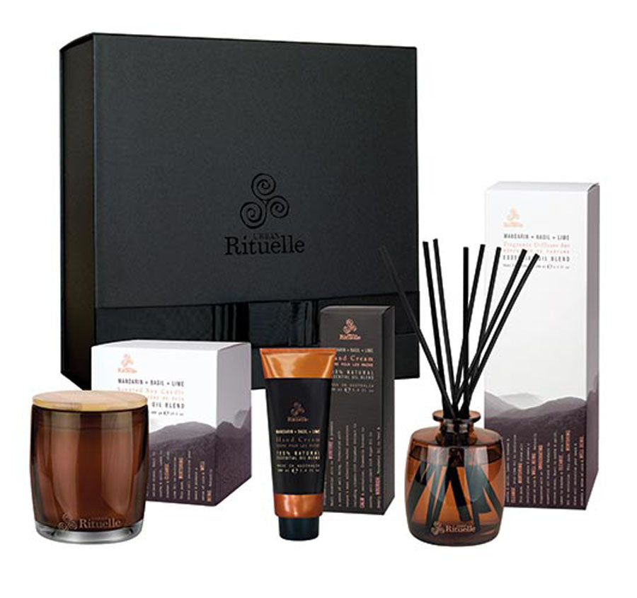 Equilibrium Nurturing Gift Set Mandarin with Basil and Lime