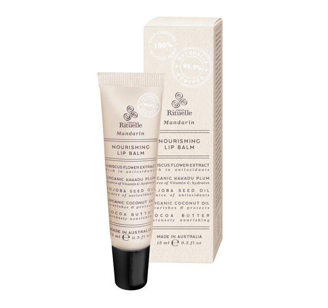 Natural Remedy 15ml Lip Balm Natural Mandarin