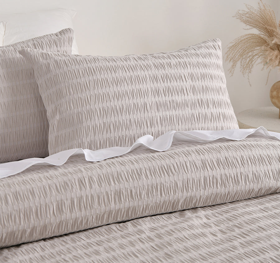 Akari Quilt Cover Set Range Natural