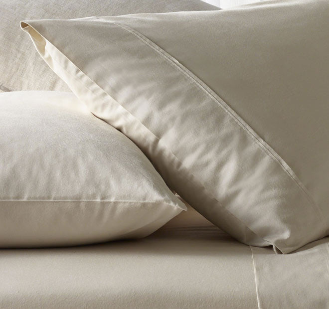 Eucalyptus Cotton Sheet Set Range Stone