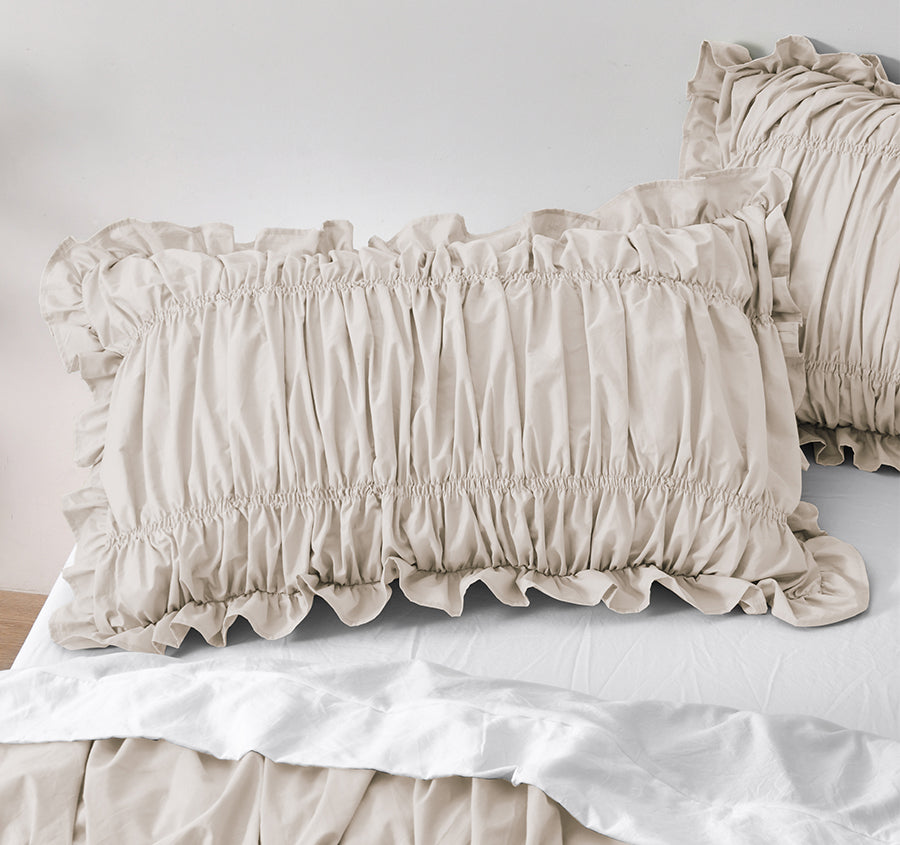 Haven Quilt Cover Set Range Natural