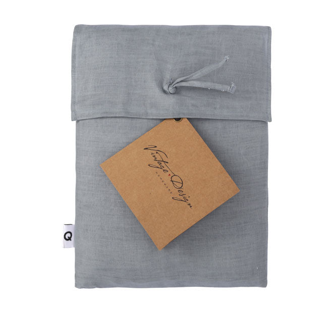 Hemp Quilt Cover Set Range Eucalypt