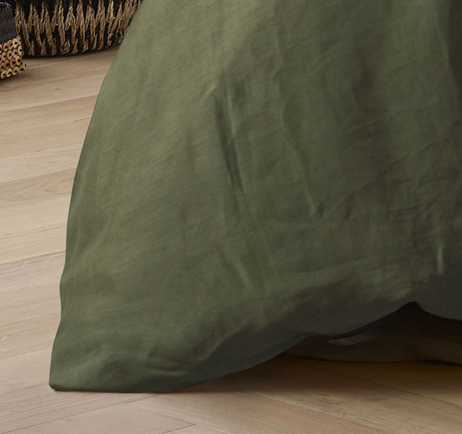 Hemp Quilt Cover Set Range Fern