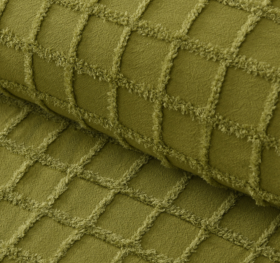 Parquet Quilt Cover Set Range Cacti Green