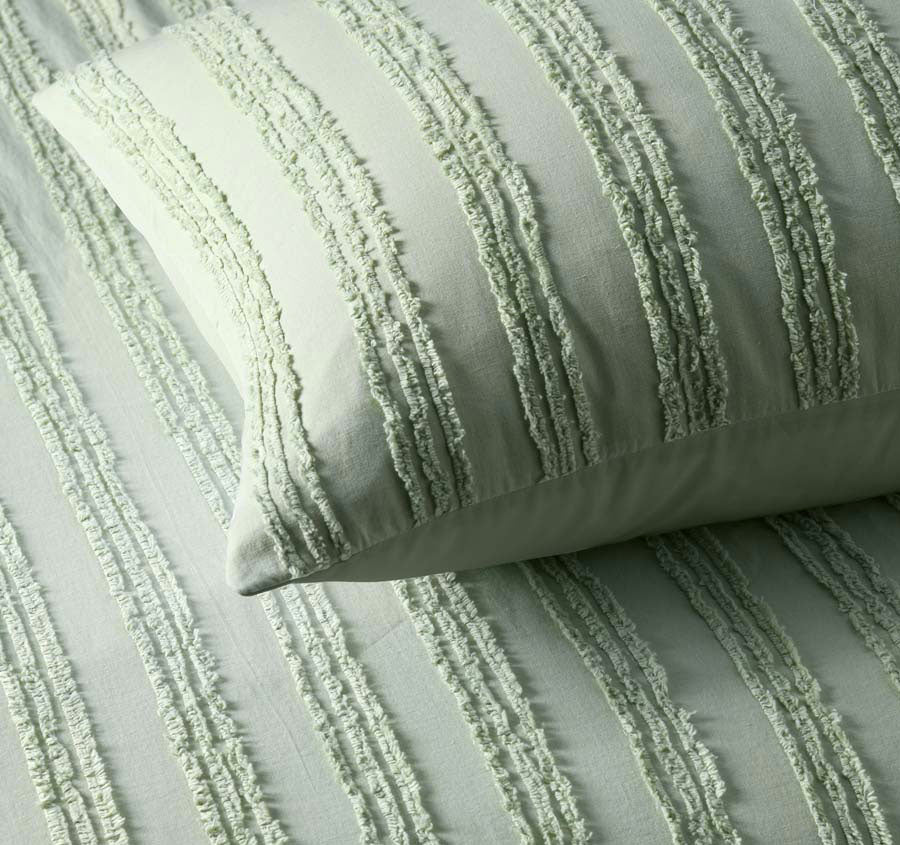 Reflections Quilt Cover Set Range Sage