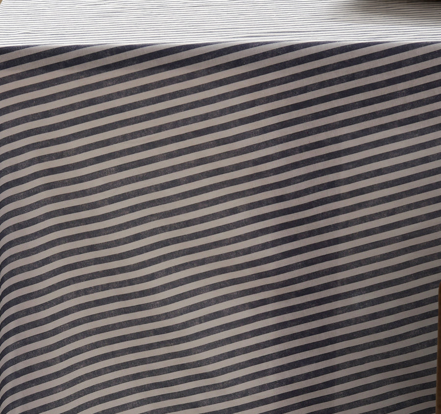 Riviera Stripe Tablecloth Range Blue