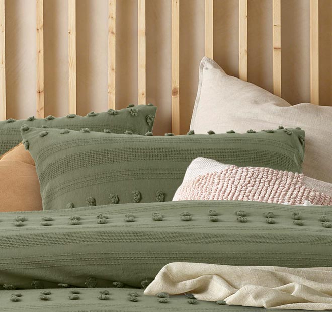 Sans Sovci Quilt Cover Set Range Botanic