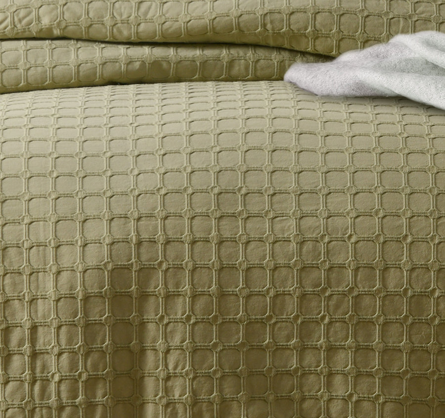 Willow Quilt Cover Set Range Sage