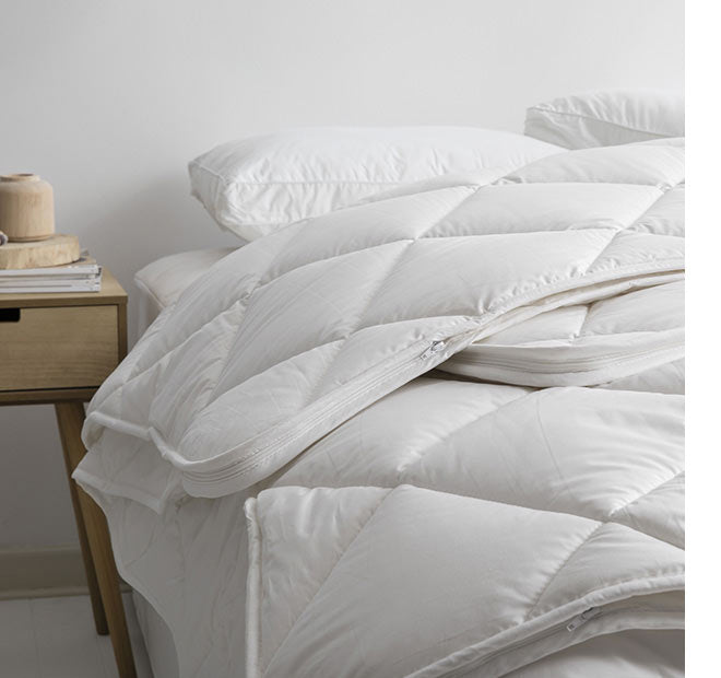 Luxe Four Seasons 550GSM Wool Quilt Range