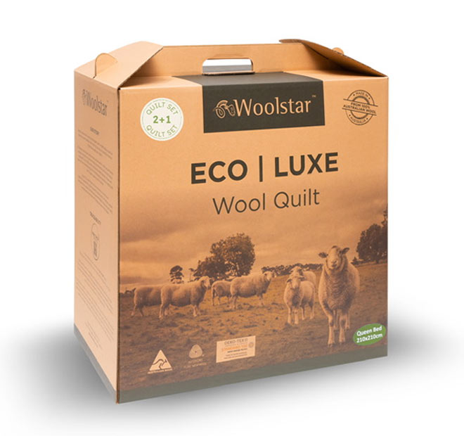 Luxe Four Seasons 550GSM Wool Quilt Range