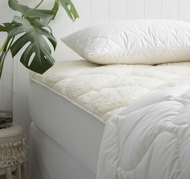 Reversible Luxury Wool Mega Fitted Underlay Range