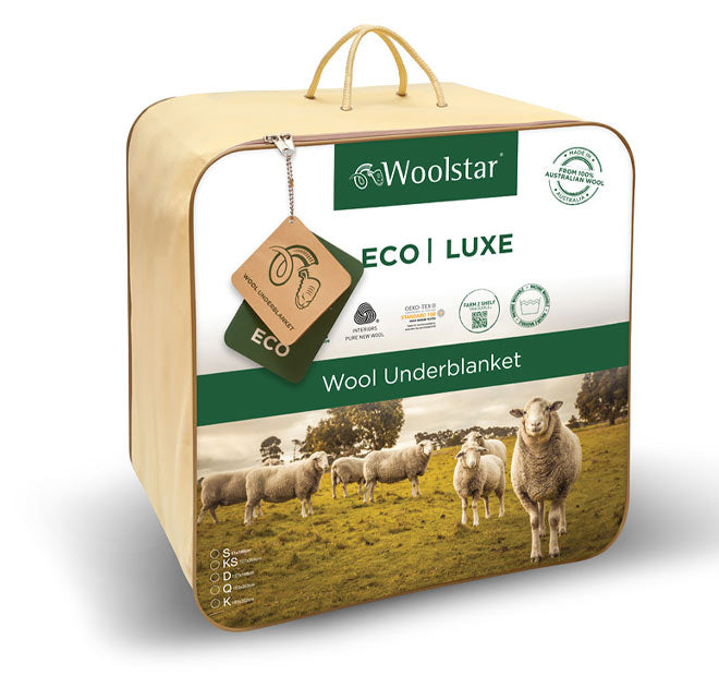 Reversible Luxury Wool Mega Fitted Underlay Range