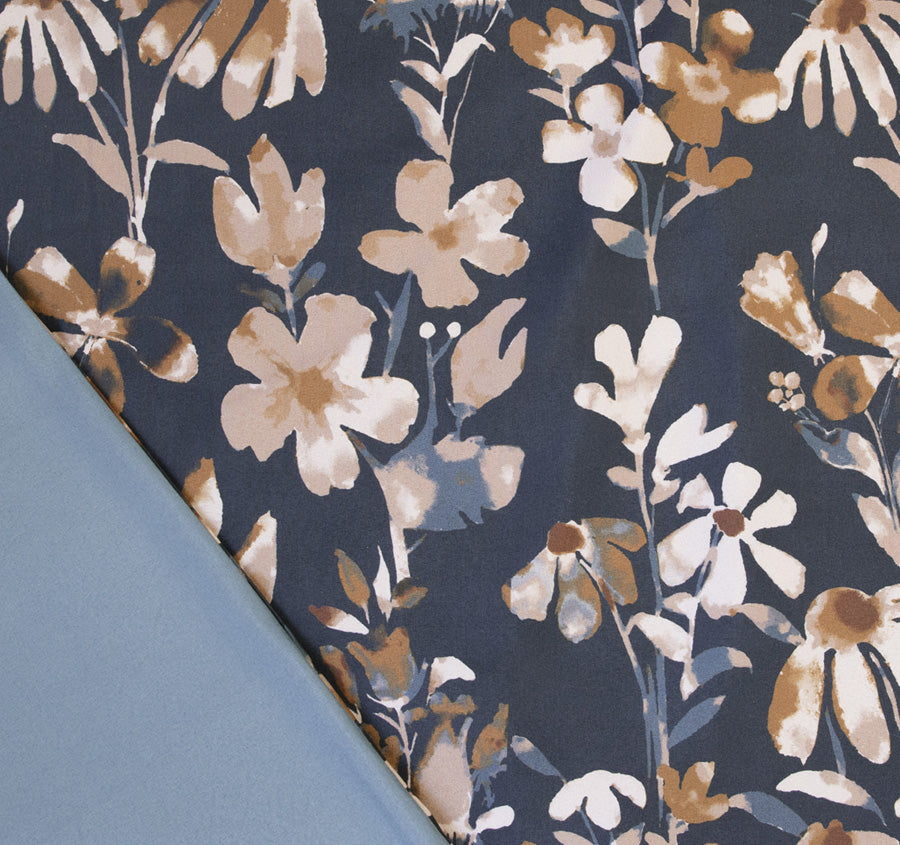 Florentine Quilt Cover Set Range Navy